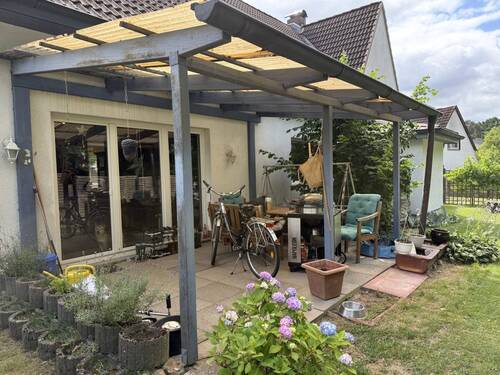 überdachte Süd- West Terrasse - 