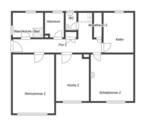 Grundriss Skizze UG - 