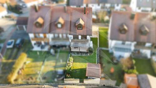 Vogelperspektive - 7 Zimmer Reihenendhaus in Dingolfing