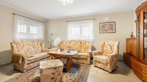 Wohnzimmer 1 - Bungalow mit 88,50 m&sup2; in Panketal zum Kaufen