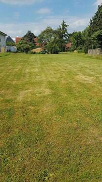 Blick vom Garten zum Haus - 