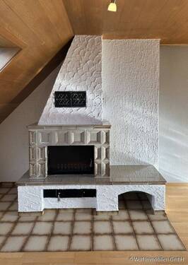 DG - Wohnzimmer offener Kamin - 