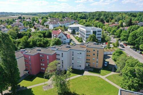 Wohnanlage mit Blick Richtung Schmalegg - 