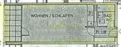 Grundriss - Etagenwohnung mit 40,00 m&sup2; in Fürstenfeldbruck zur Miete