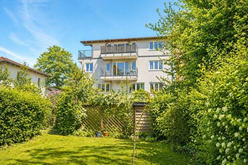 Blick vom Garten - 