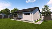 Ansicht Garten - 2 Zimmer Bungalow zum Kaufen in Merzkirchen
