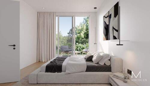 Schlafzimmer - 3 Zimmer Etagenwohnung in Queidersbach