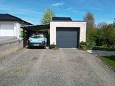Ansicht von der Garage - 