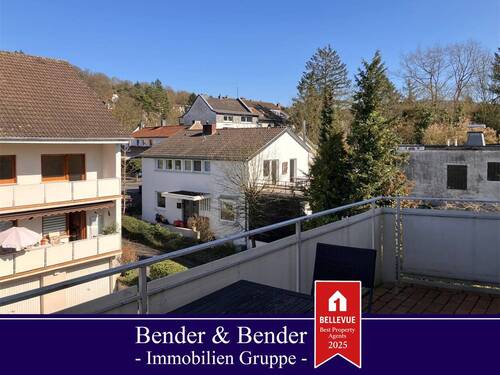 www.bender-immobilien.de - Vermietete Eigentumswohnung mit Balkon in zentrumsnaher aber ruhigen Wohngegend von Bad Honnef!