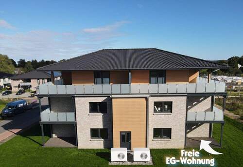 Titelbild - Barrierefreie EG-Wohnung in Steinbergkirche, Neubau u. schlüsselfertig inkl. Einbauküche!