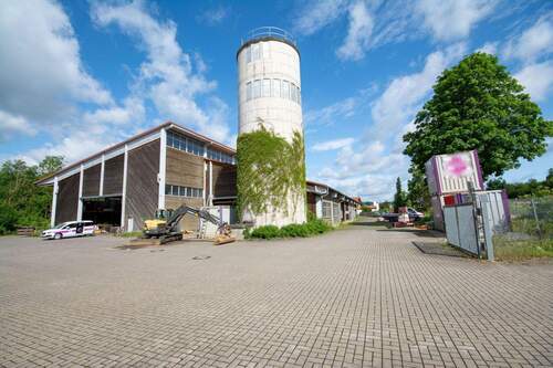 Ansicht Halle Südost - Halle in Berching