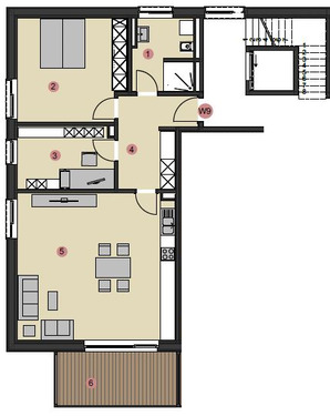 Wohnung 9 - 3 Zimmer Etagenwohnung in Velburg