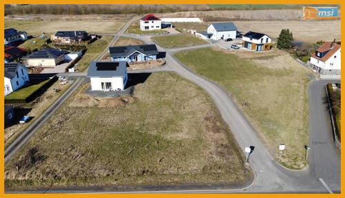 Blick auf das Baugebiet - 