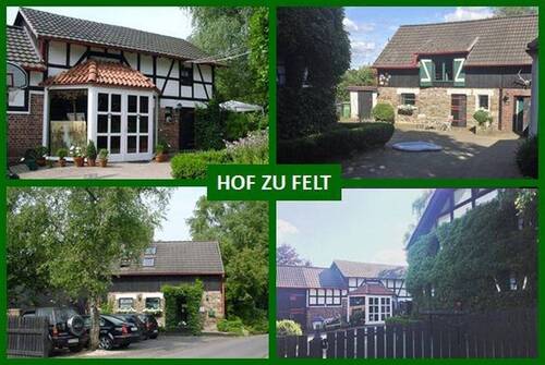 Hof zu Felt - Historischer Bauernhof mit 4 Wohneinheiten & Stall - Leben, Arbeiten, Vermieten nahe Köln & Bonn