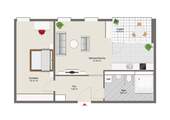 Grundriss - Etagenwohnung mit 67,00 m² in Gehrden zur Miete
