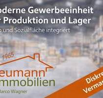 Moderne Gewerbeimmobilie mit Produktions-, Büro- und Lagerflächen in strategisch guter Lage - Asbach