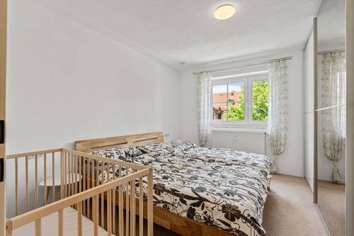 Schlafzimmer 1 - 4 Zimmer Etagenwohnung in Kempten (Allgäu)