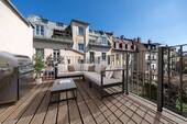 visualisierte Dachterrasse - 
