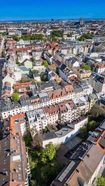 Luftbild - 4 Zimmer Etagenwohnung zum Kaufen in München