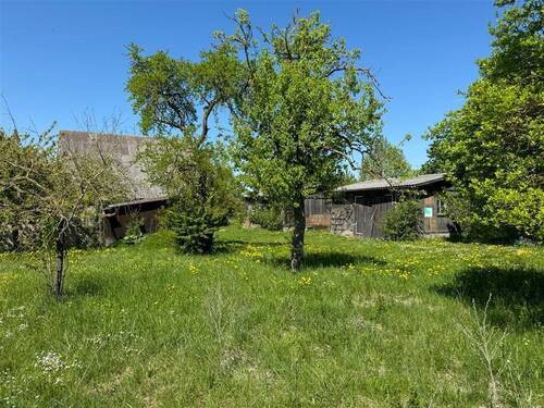 Garten mit Nebengebäude - 