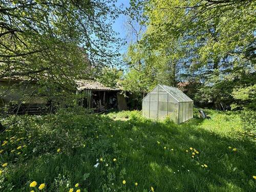 Rückseite vom Haus, Garten - 