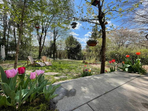 Große Terrasse - 7 Zimmer Einfamilienhaus in Bammental