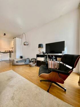 Wohnzimmer - Etagenwohnung mit 51,70 m&sup2; in Osnabrück zur Miete