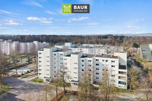 Luftaufnahme - 3 Zimmer Etagenwohnung zum Kaufen in Ulm / Wiblingen