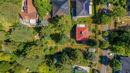 Bellevuestraße 8 Drohne-2 - Sonniges Baugrundstück in großartiger Lage zu verkaufen.