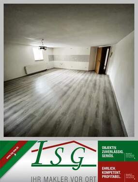 WoZi Küche - 2-Raum Souterrain Wohnung, Einbauküche - LAMINAT - 2024 saniert!