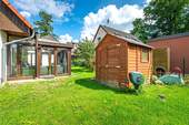 Wintergarten und Geräteschuppen - 5 Zimmer Einfamilienhaus zum Kaufen in Berlin