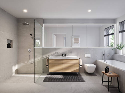 SP17 - Bad - 3 Zimmer Etagenwohnung in München