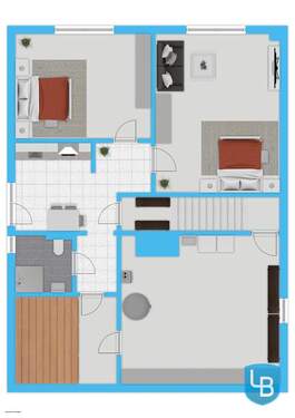 Kellergeschoss / Souterrain / Einliegerwohnung - 