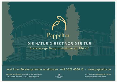 Pappeltor immowelt - Grundstück zum Kaufen in Geltow