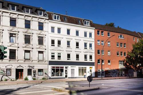 Hausansicht (3) - Vermietete Gewerbeeinheit zwischen Altona & St.?Pauli