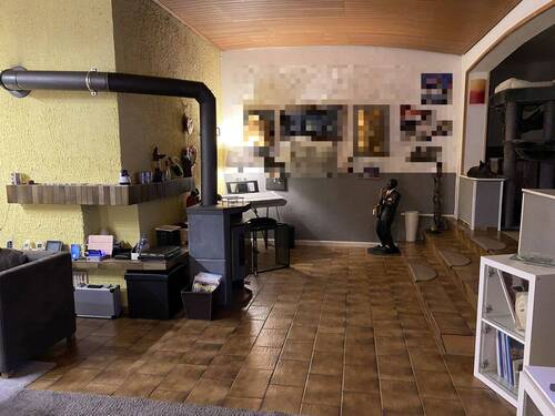 Wohnzimmer (Wohnung 1) - Mehrfamilienhaus, Wohnhaus mit 323,00 m² in Heiligenhafen zum Kaufen