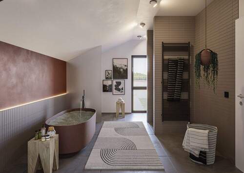 Bad - 5 Zimmer Einfamilienhaus in Geldern