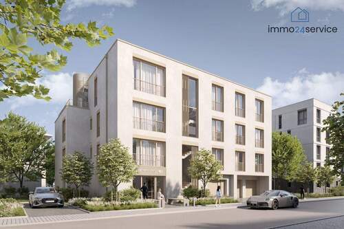 Ansicht vorne - Etagenwohnung mit 70,50 m&sup2; in Singen zum Kaufen