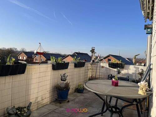 Hier das Wetter genießen: auf dem Südwest-Balkon - 