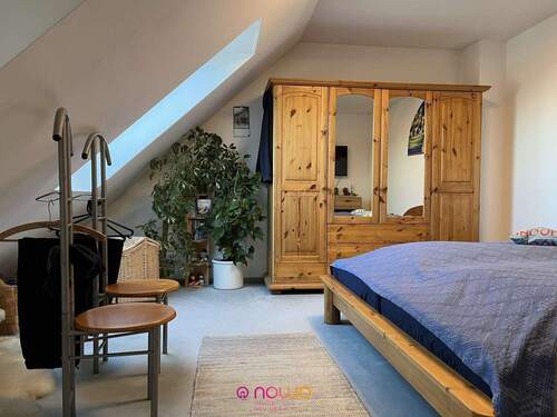 Hier sind ruhige Nächte garantiert: im Schlafzimmer... - 3 Zimmer Etagenwohnung zum Kaufen in Wolfsburg