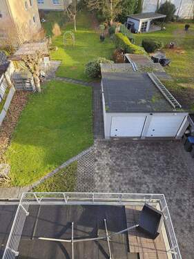 Ausblick auf den Garten - 