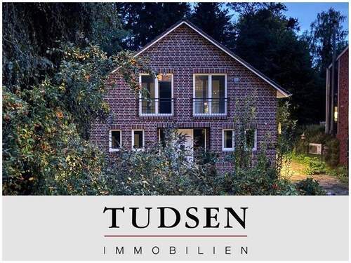 01 - Neubau hochwertiges A+ Rotklinker-Effizienzhaus 40 in bester Villenlage.