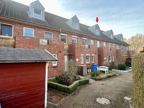 Reihenmittelhaus markiert - 