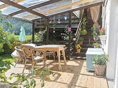 Terrasse mit Bergblick - 