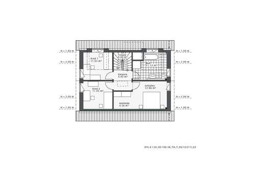 Danhaus Obergeschoss - 