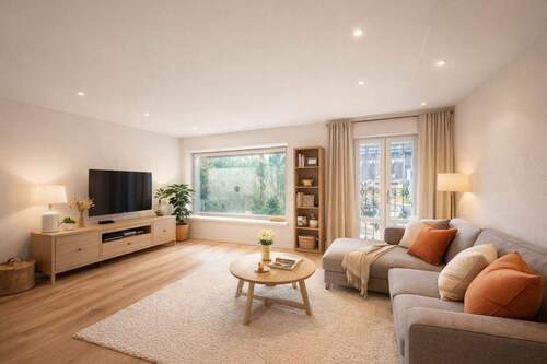 Wohnzimmer visualisiert - 5 Zimmer Einfamilienhaus zum Kaufen in Dortmund