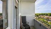 Loggia 2 - Zwei-Zimmer-Wohnung mit Loggia, Weitblick und Garage in Limburgerhof