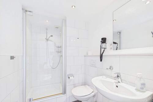 Badezimmer vom Hotel - 