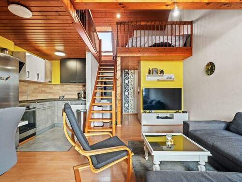 offene Küche mit Wohnbereich - Etagenwohnung mit 64,80 m&sup2; in Friedrichshafen zum Kaufen