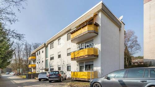 Außenansicht 2 - Gepflegte Erdgeschosswohnung mit Balkon und Stellplatz - komfortables Wohnen in angenehmer Lage